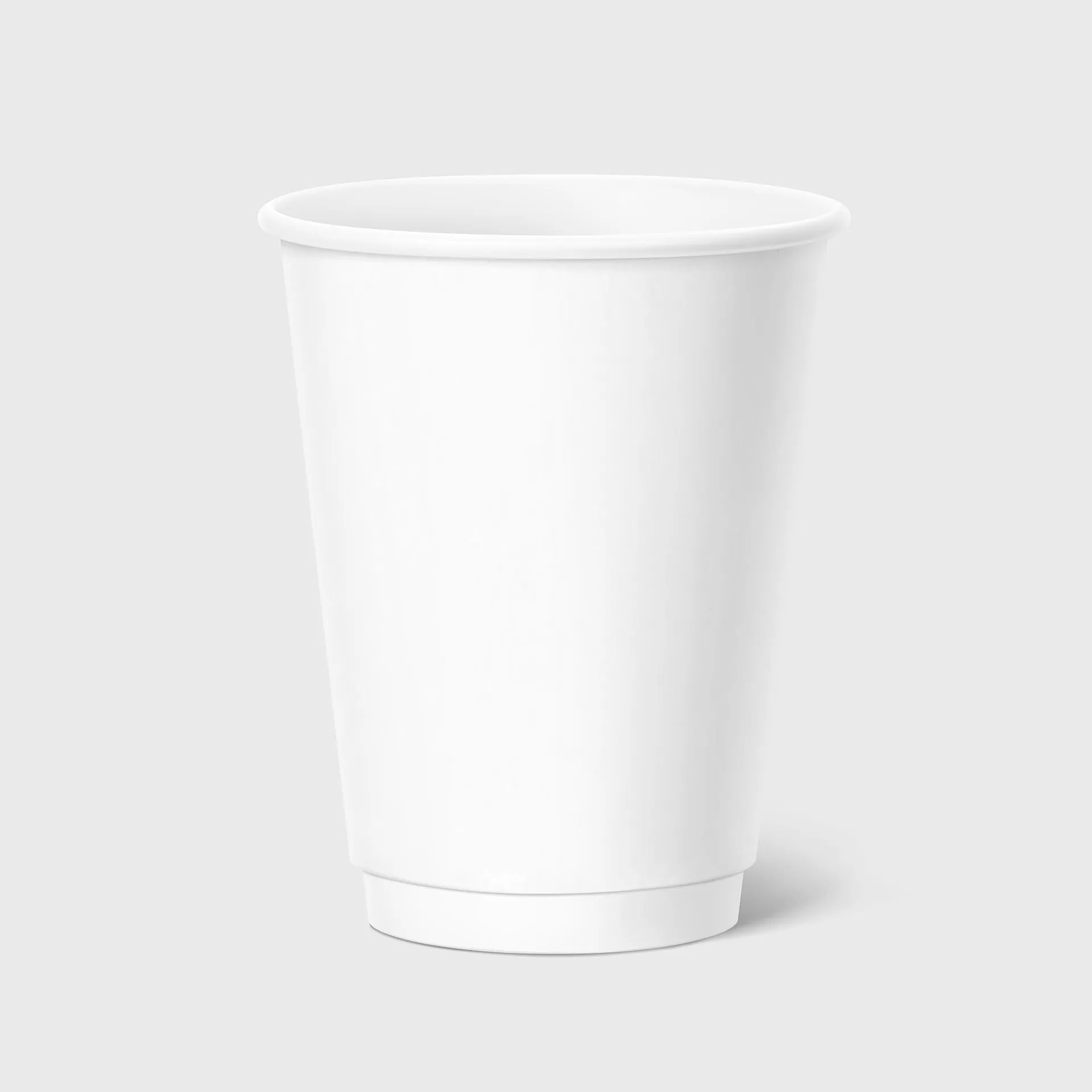 [GMH-24387] Χάρτινο Ποτήρι, Διπλότοιχο, 12-14oz, Λευκό