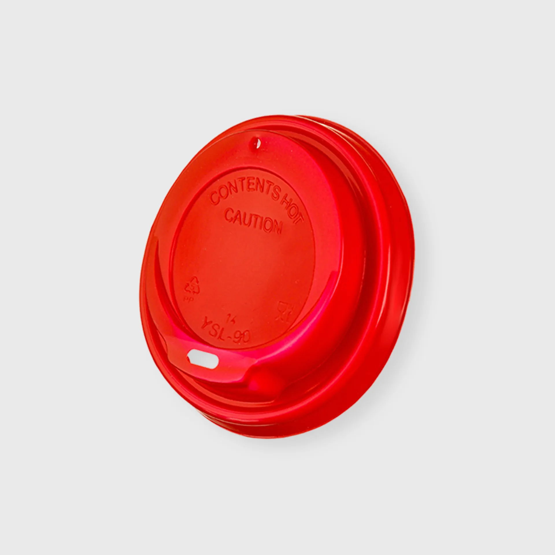 [GMH-24680] Καπάκι πιπίλα για Χάρτινο ποτήρι 12/14/16oz, Κόκκινο