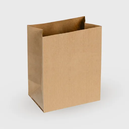 [GMH-25137] Χαρτοσακούλα Μεταφοράς, Χωρίς Χερούλι, 300x500mm, Kraft