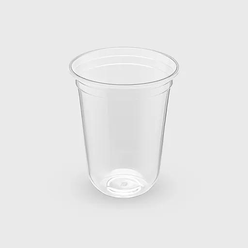 [GMH-25230] Πλαστικό Ποτήρι, 350ml οβάλ, PP Ovo, Διάφανο