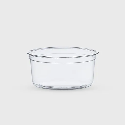 [GMH-25261] Μπωλ PET Deli στρογγυλό, 250 ml, Διάφανο
