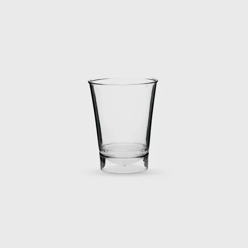 [GMH-25354] Ποτήρι πλαστικό, τουλίπα 60 ml σφηνάκι, PS Premium επαν/μενο, διάφανο