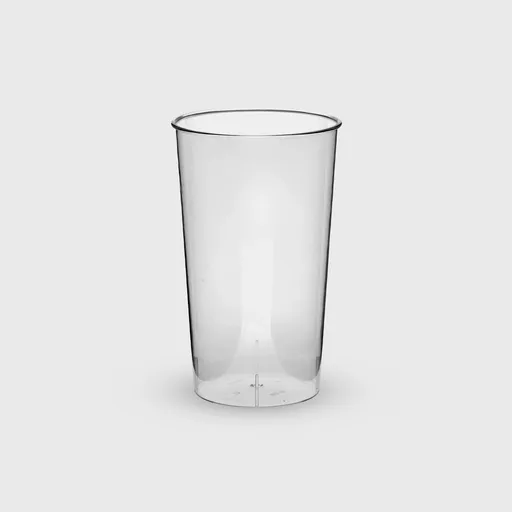 [GMH-25361] Ποτήρι πλαστικό, 400 ml cocktail, PS Premium επαν/μενο, διάφανο