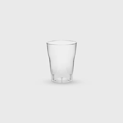 [GMH-25364] Ποτήρι πλαστικό, 50 ml σφηνάκι, PS Premium επαν/μενο, διάφανο