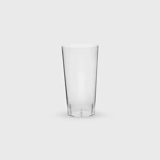 [GMH-25366] Ποτήρι πλαστικό, 100 ml σφηνάκι ψηλό, PS Premium επαν/μενο, διάφανο