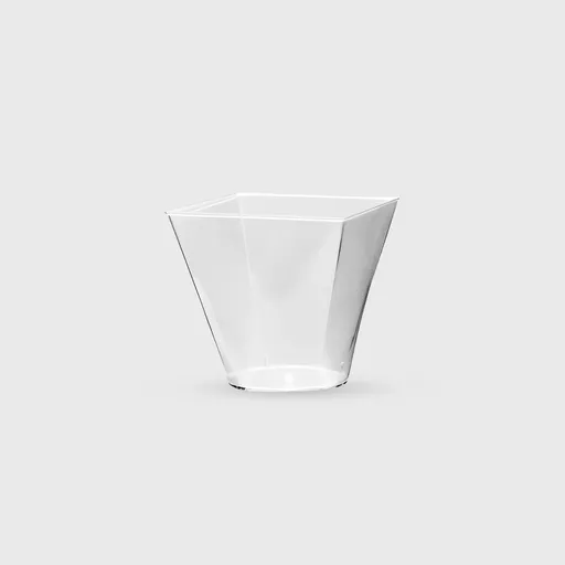 [GMH-25383] Μπωλ ζαχαροπλαστείου πλαστικό, 120 ml, PS Premium επαν/μενο, διάφανο