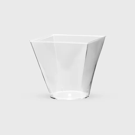 [GMH-25384] Μπωλ ζαχαροπλαστείου πλαστικό, 240 ml, PS Premium επαν/μενο, διάφανο