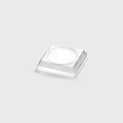 [GMH-25385] Καπάκι PET για μπωλ ζαχαροπλαστείου PS 120ml - 59mm, διάφανο
