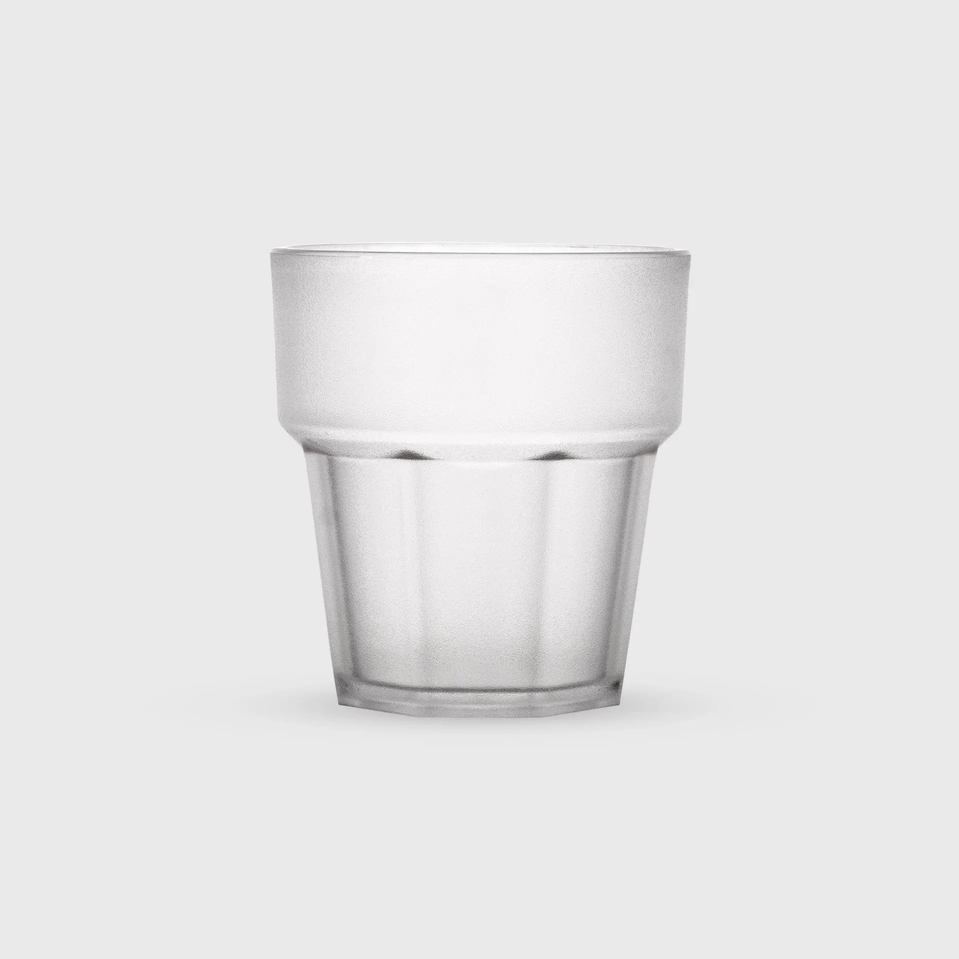 [GMH-25341] Ποτήρι πλαστικό, Casablanca 250 ml ποτού, PC, θαμπό