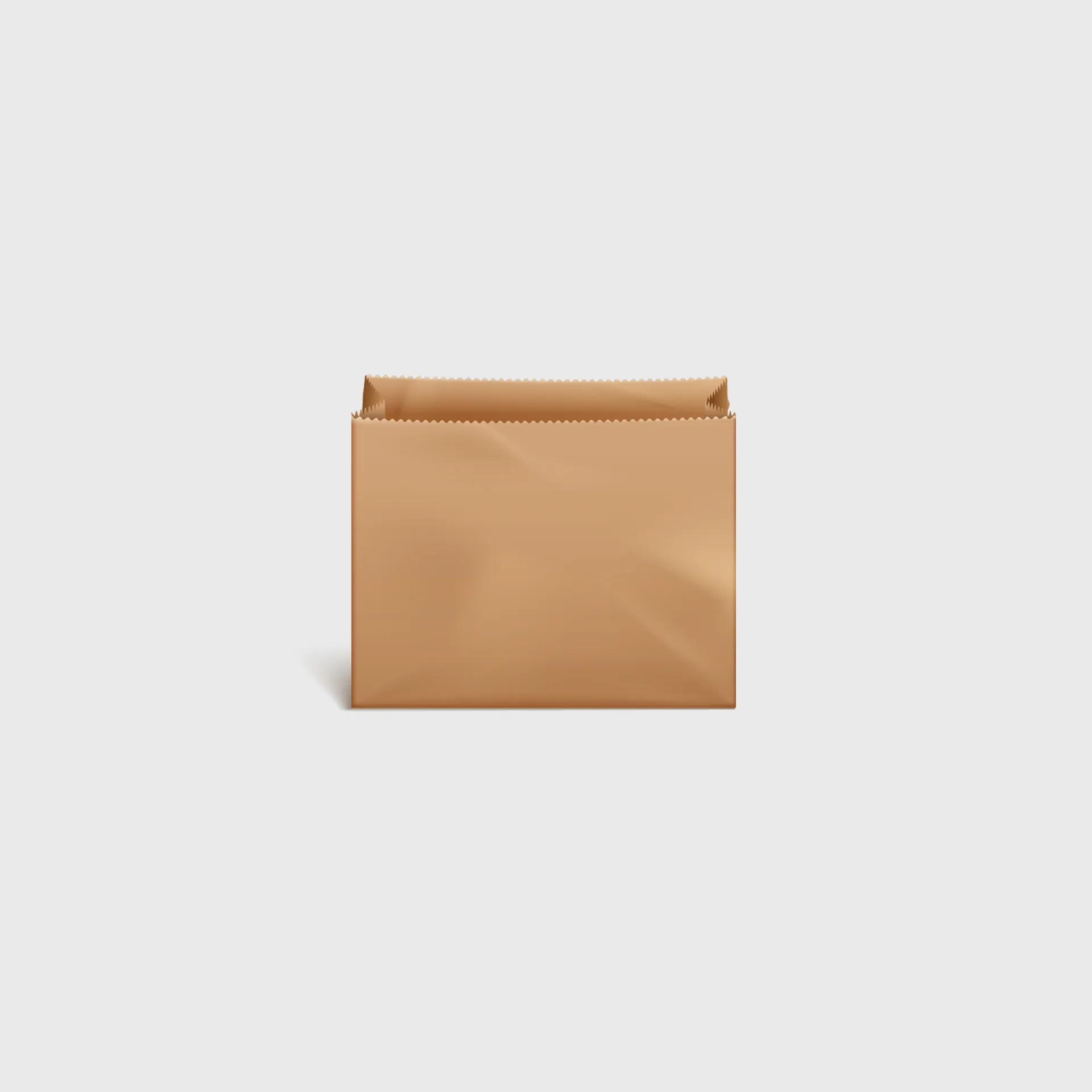 [GMH-25397] Χαρτοσακούλα Βεζεταλ για burger, 125x110 mm, Kraft