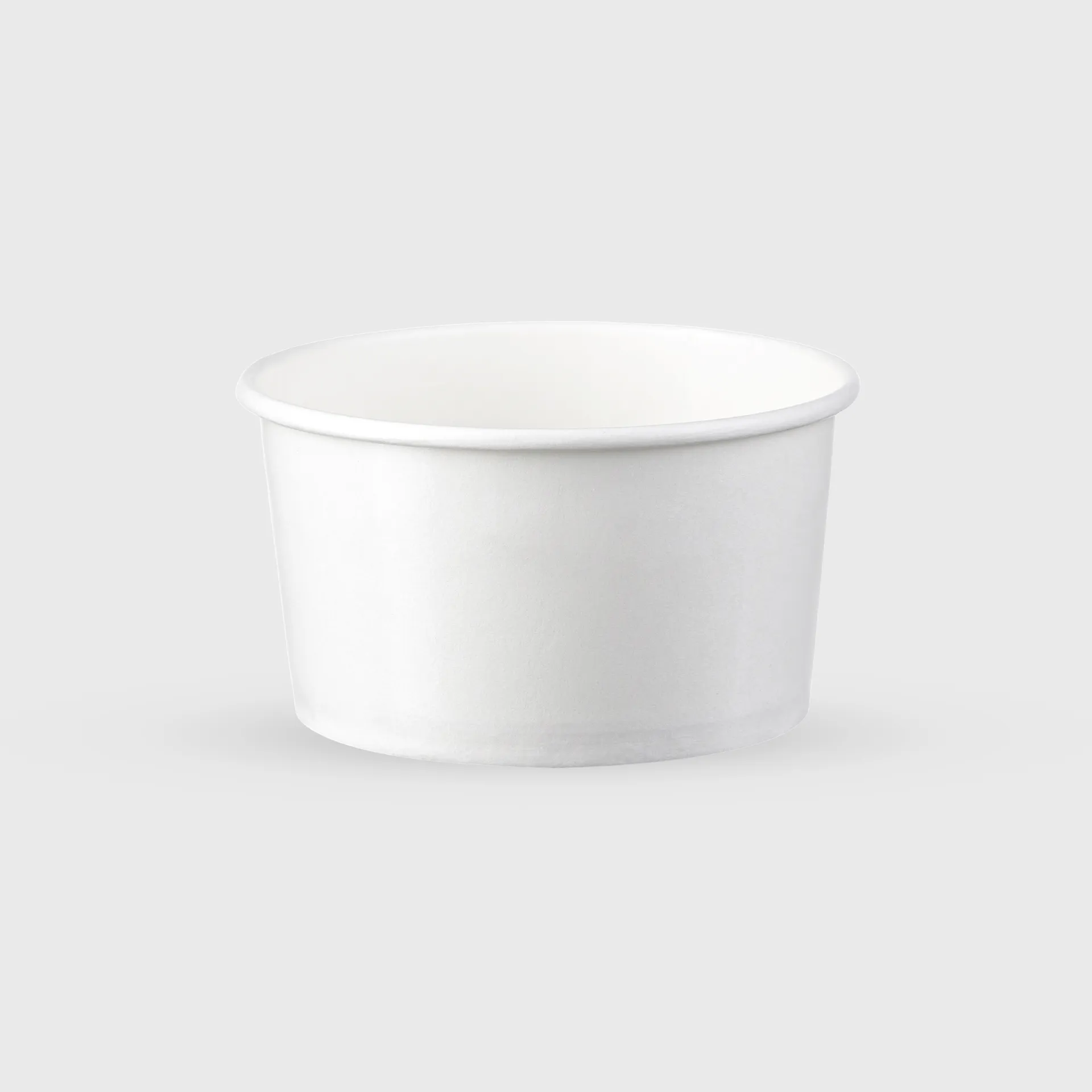 [GMH-25422] Χάρτινο κύπελλo παγωτού, 6oz, Λευκό