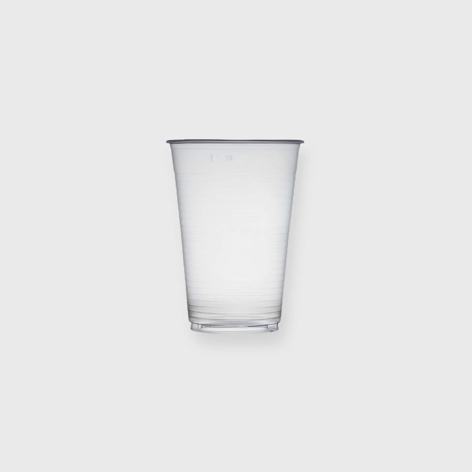[GMH-25430] Πλαστικό Ποτήρι Νερού, 200 ml, Διάφανο