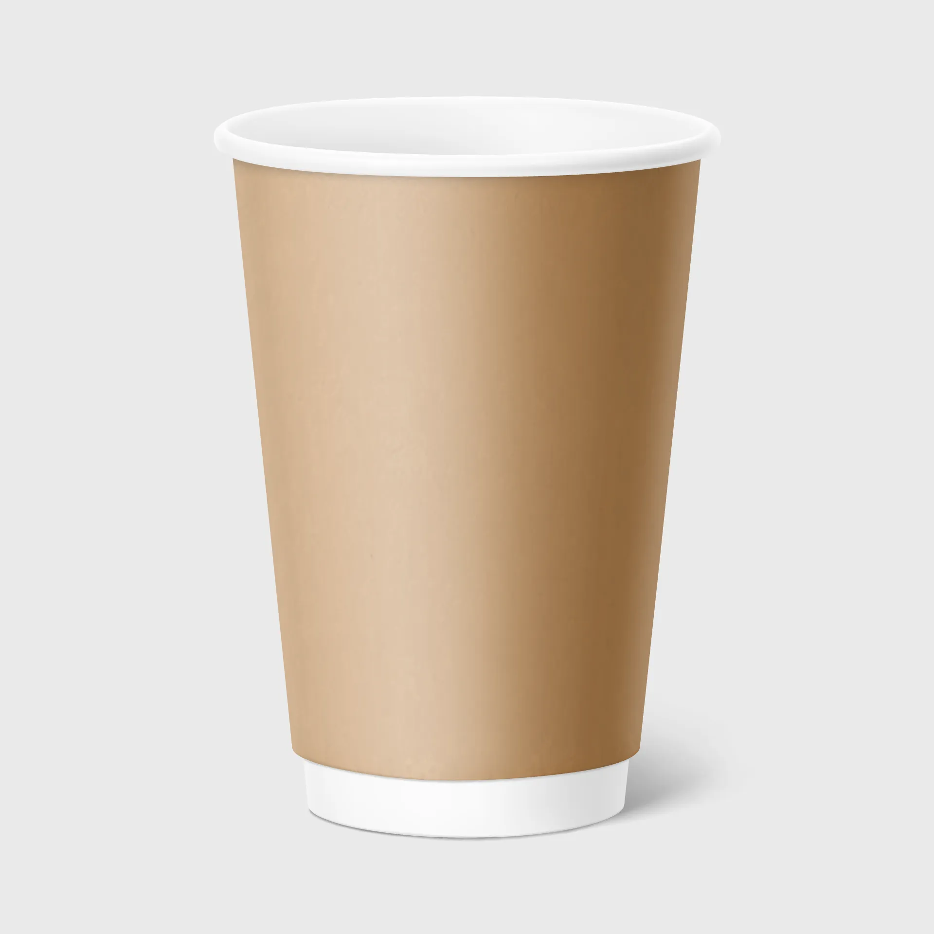 [GMH-25713] Χάρτινο Ποτήρι, Διπλότοιχο, 16oz, Kraft