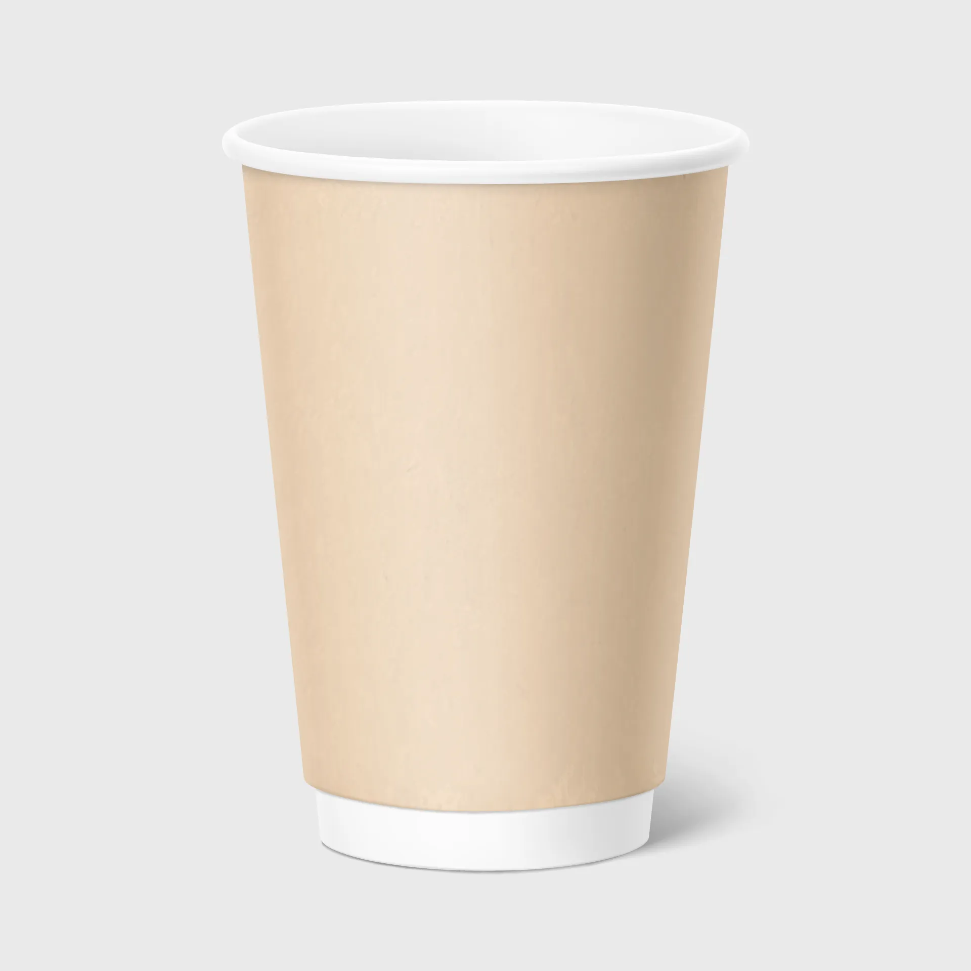 [GMH-25713] Χάρτινο Ποτήρι, Διπλότοιχο, 16oz, Kraft