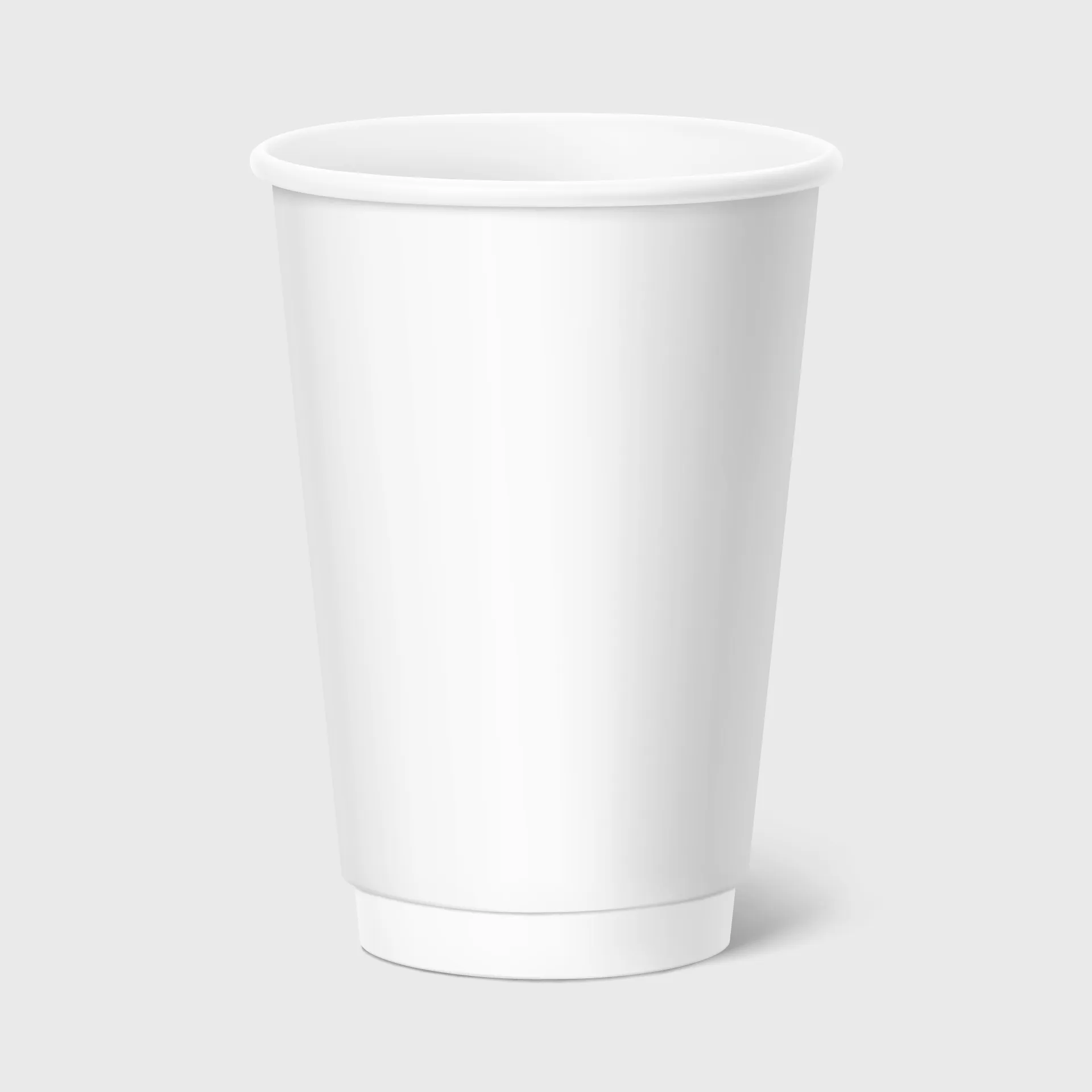 [GMH-25733] Χάρτινο Ποτήρι, Διπλότοιχο, 16oz, Λευκό