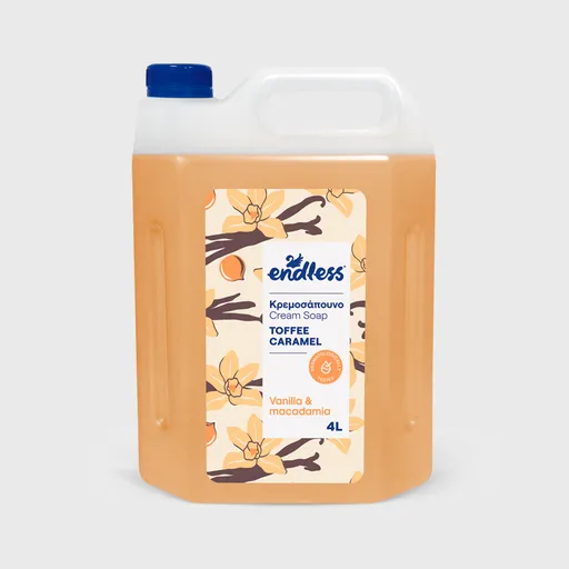[GMH-25596] Endless Toffee Caramel, κρεμοσάπουνο με άρωμα καραμέλας και βανίλιας, 4 lt