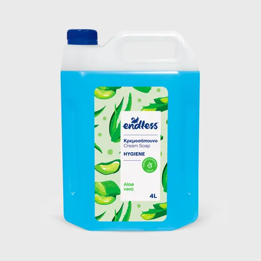 [GMH-25598] Endless Hygiene, αντισηπτικό κρεμοσάπουνο με άρωμα aloe vera, 4 lt