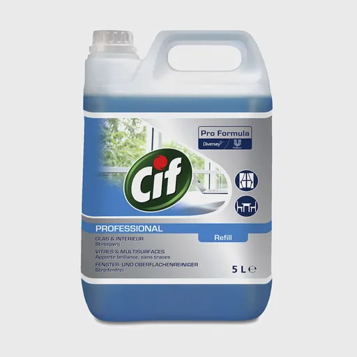 [GMH-25956] Cif Professional Glass & Surface, καθαριστικό τζαμιών & σκληρών επιφανειών, 5 lt