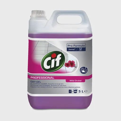 [GMH-25958] Cif Professional Oxygel Wild Orchid, καθαριστικό γενικής χρήσης με ενεργό οξυγόνο & άρωμα άγριας ορχιδέας, 5 lt