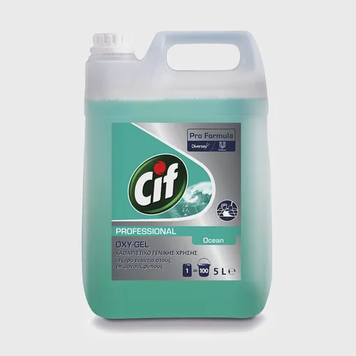 [GMH-25959] Cif Professional Oxygel Ocean, καθαριστικό γενικής χρήσης με ενεργό οξυγόνο & άρωμα ωκεανού, 5 lt