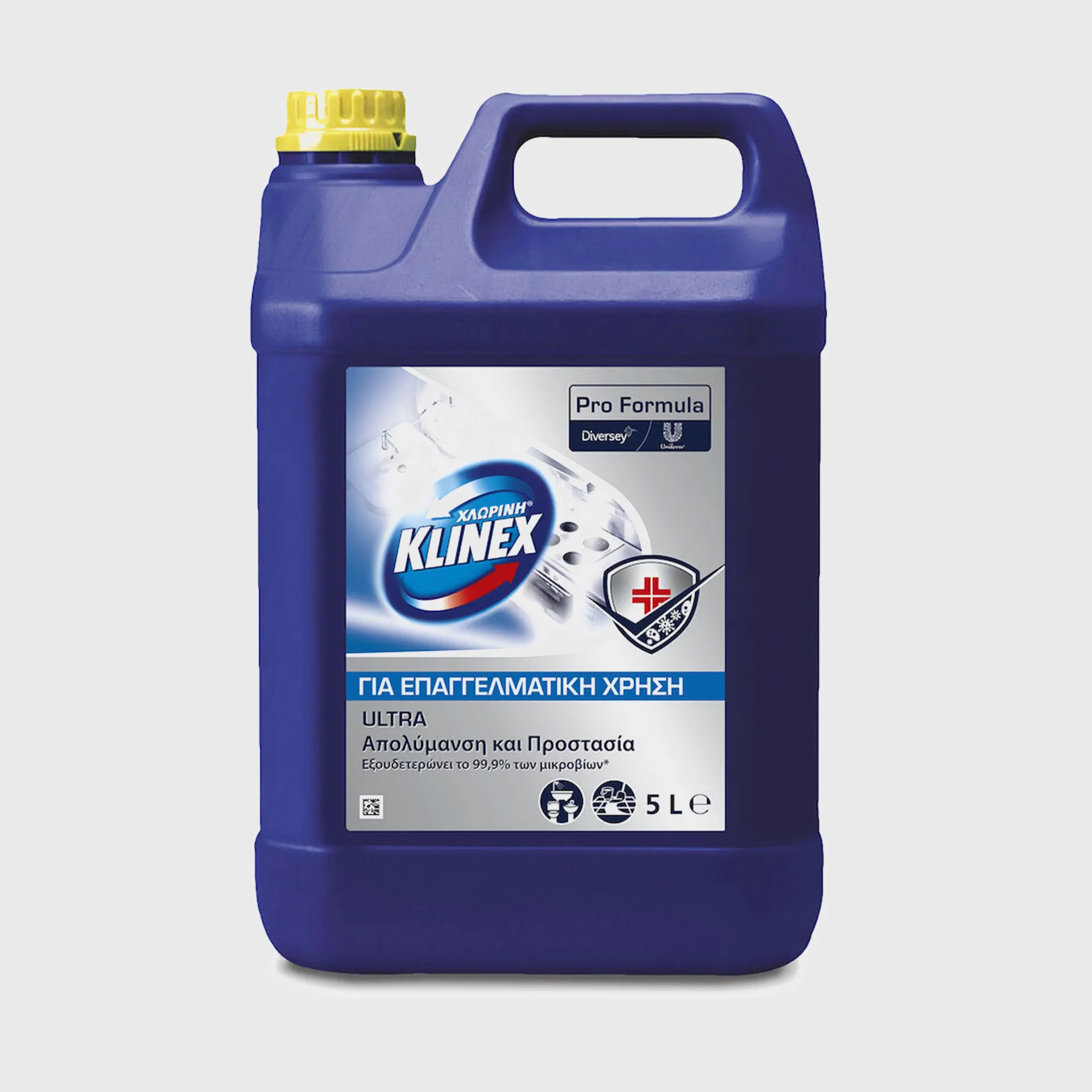 [GMH-25981] Klinex Professional Ultra Extra Power, επαγγελματική παχύρρευστη χλωρίνη υψηλής απόδοσης, 5 lt