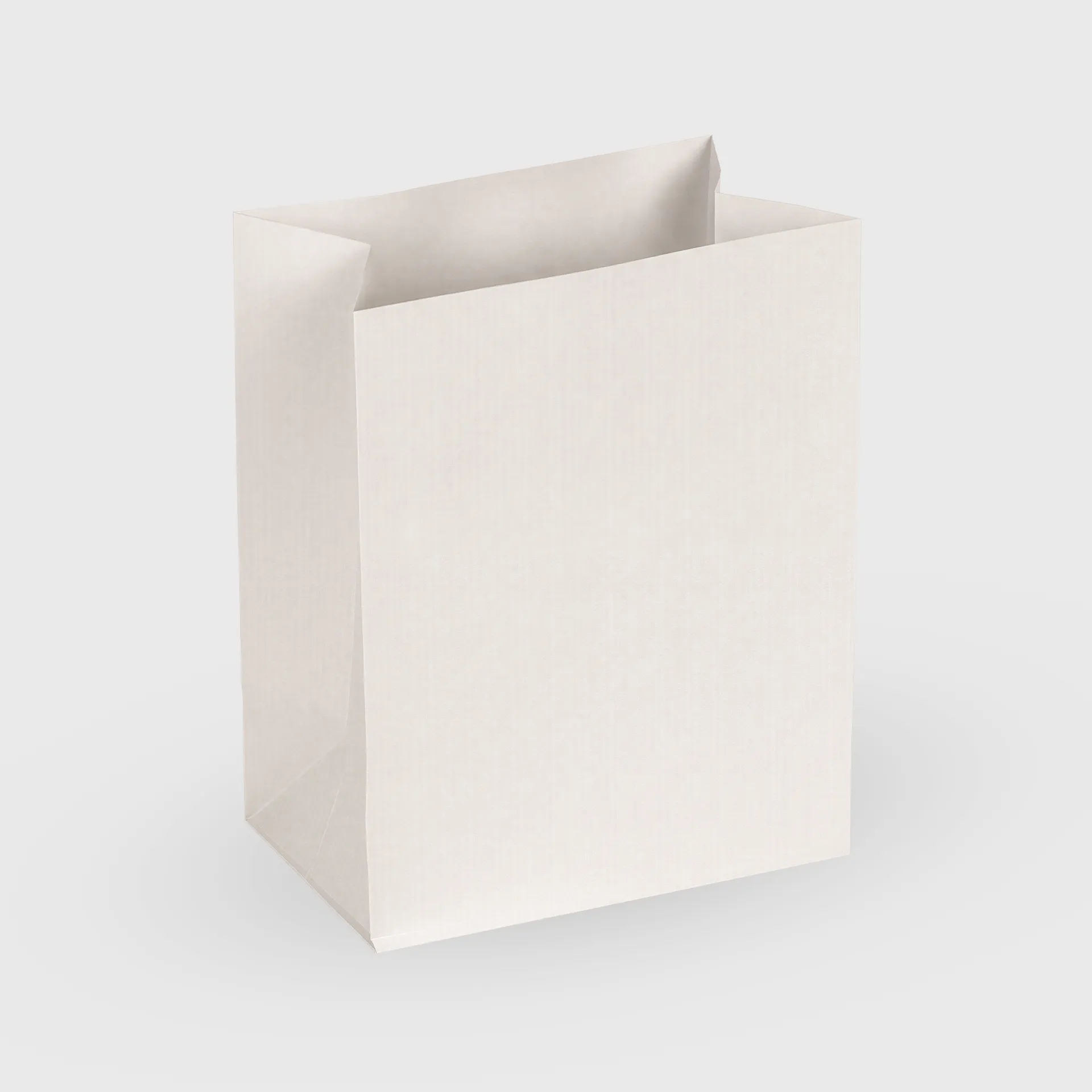 [GMH-25992] Χαρτοσακούλα Μεταφοράς, Χωρίς Χερούλι, 300x500mm, λευκή