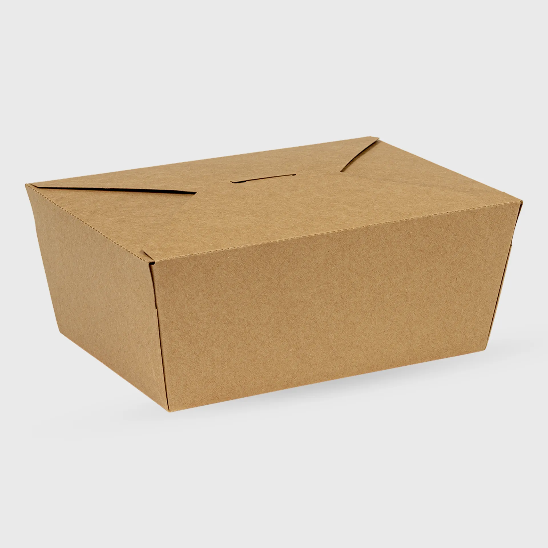 [GMH-26023] Χάρτινο κουτί φαγητού, φάκελος, 3000ml, 195x140x90mm, Kraft