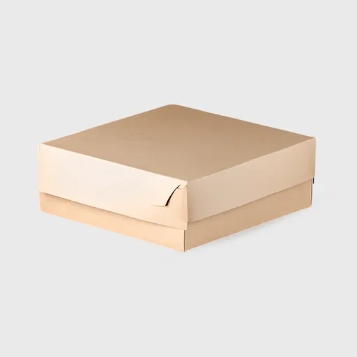 [GMH-26035] Χάρτινο Κουτί Ζαχαροπλαστείου, N10, 220x215x80mm, Kraft