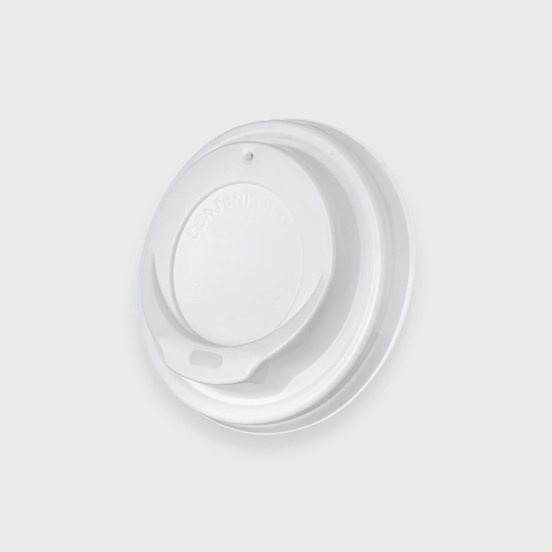 [GMH-26083] Καπάκι πιπίλα για Χάρτινο ποτήρι 12/14/16oz, Λευκό