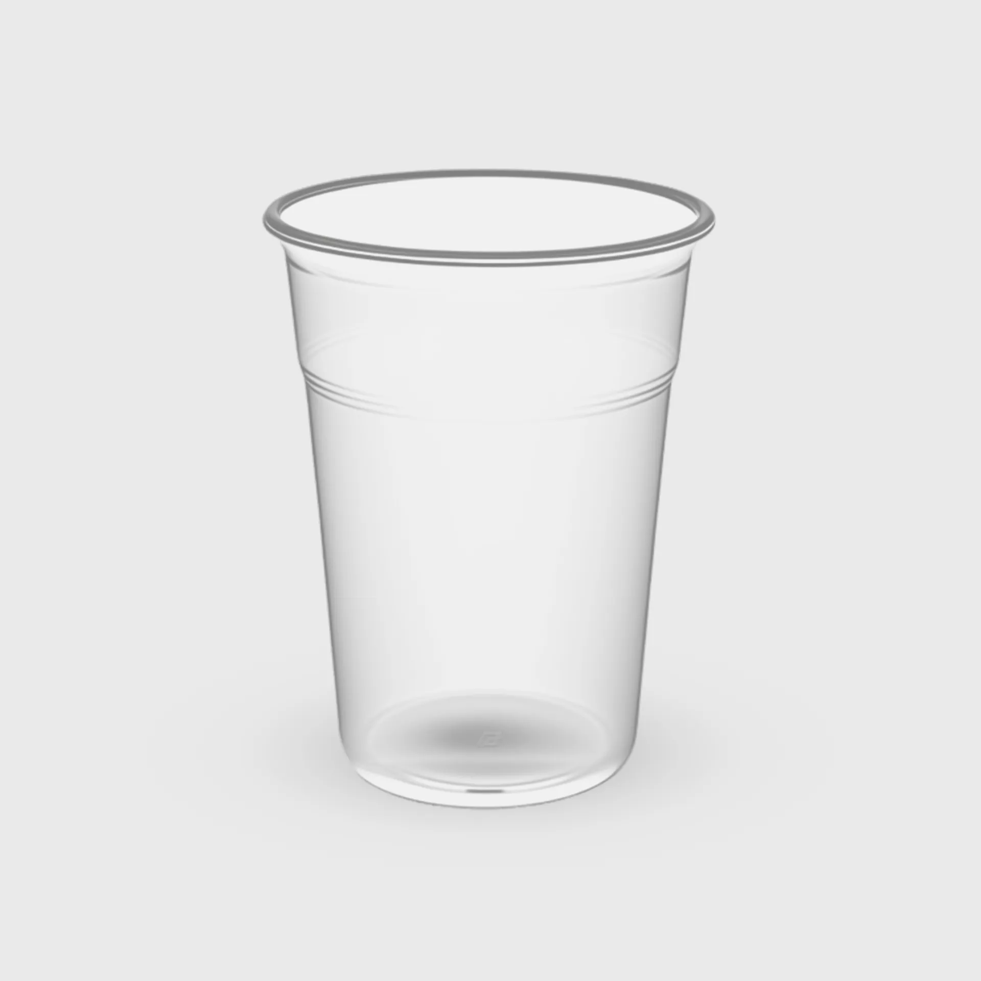 [GMH-26071] Πλαστικό Ποτήρι, 500ml, PP, Διάφανο