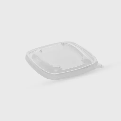 [GMH-26098] Καπάκι PP για σκεύος ζαχαροκάλαμου τετράγωνο 600/750/1000ml - 170x170mm, διάφανο