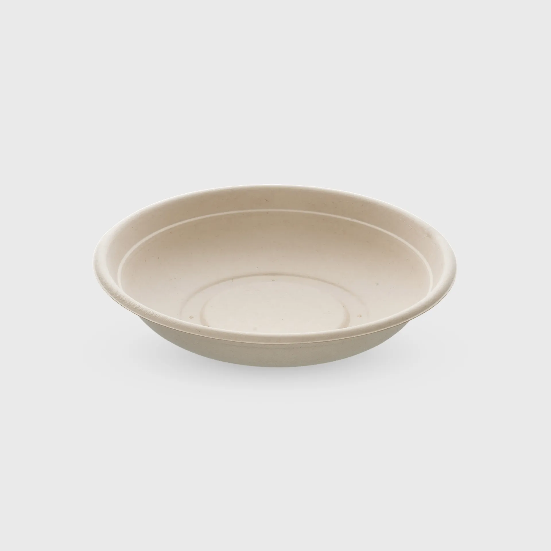 [GMH-26105] Σκεύος ζαχαροκάλαμου, στρογγυλό 750ml, 210x40mm, μπεζ