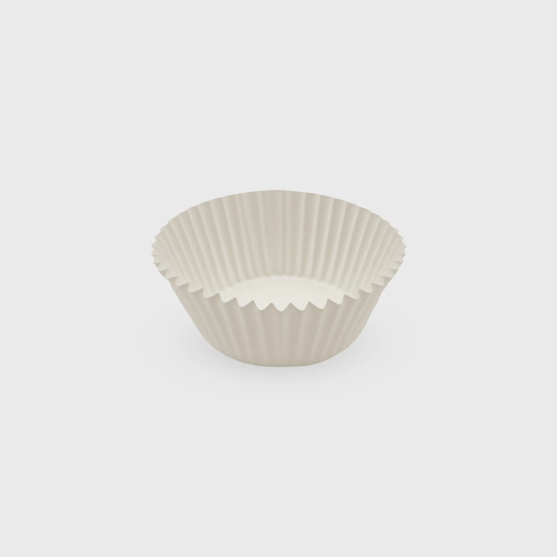 [GMH-26141] Καραμελόχαρτα ζαχαροπλαστικής, στρογγυλά 90x40x25mm, λευκά