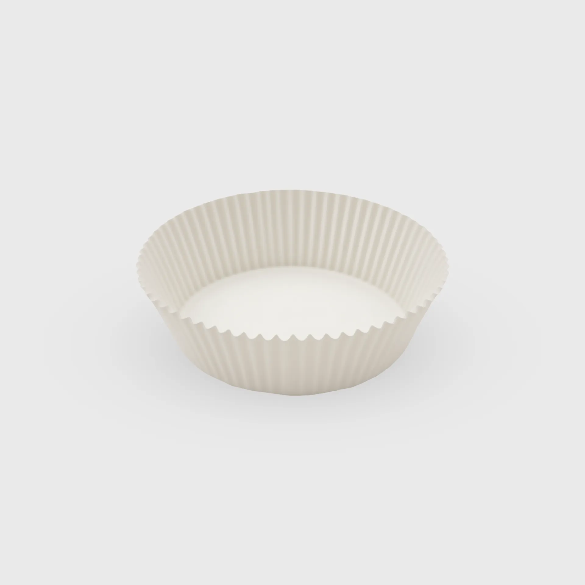 [GMH-26142] Καραμελόχαρτα ζαχαροπλαστικής, στρογγυλά 115x65x25mm, λευκά