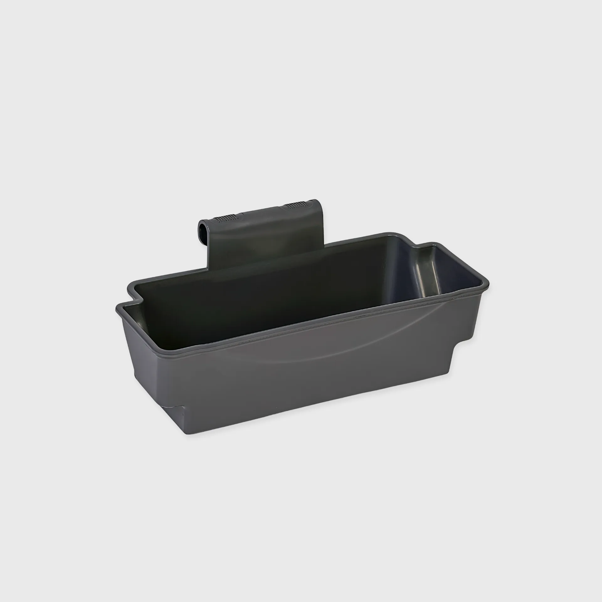 [GMH-26161] Καλάθι απορρυπαντικών για καρότσι σφουγγαρίσματος διπλό, 43x12x16cm, μαύρο