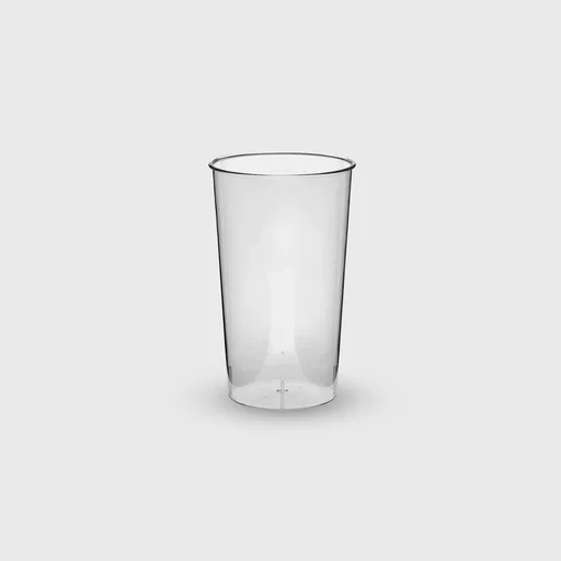 [GMH-26198] Ποτήρι πλαστικό, 175 ml σωλήνας, PS Premium επαν/μενο, διάφανο