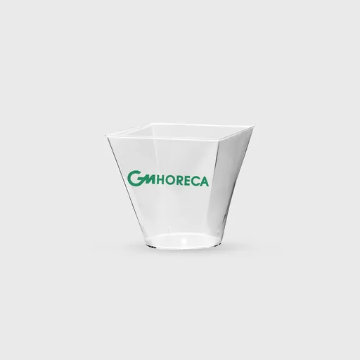 [GMEK-02193] Τυπωμένο μπωλ ζαχαροπλαστείου πλαστικό, 120 ml, PS Premium επαν/μενο, διάφανο