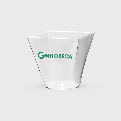 [GMEK-02194] Τυπωμένο μπωλ ζαχαροπλαστείου πλαστικό, 240 ml, PS Premium επαν/μενο, διάφανο