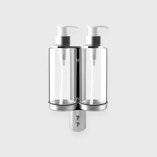 [GMH-26252] Ανοξείδωτη διπλή βάση στήριξης τοίχου με μπουκάλι 300ml