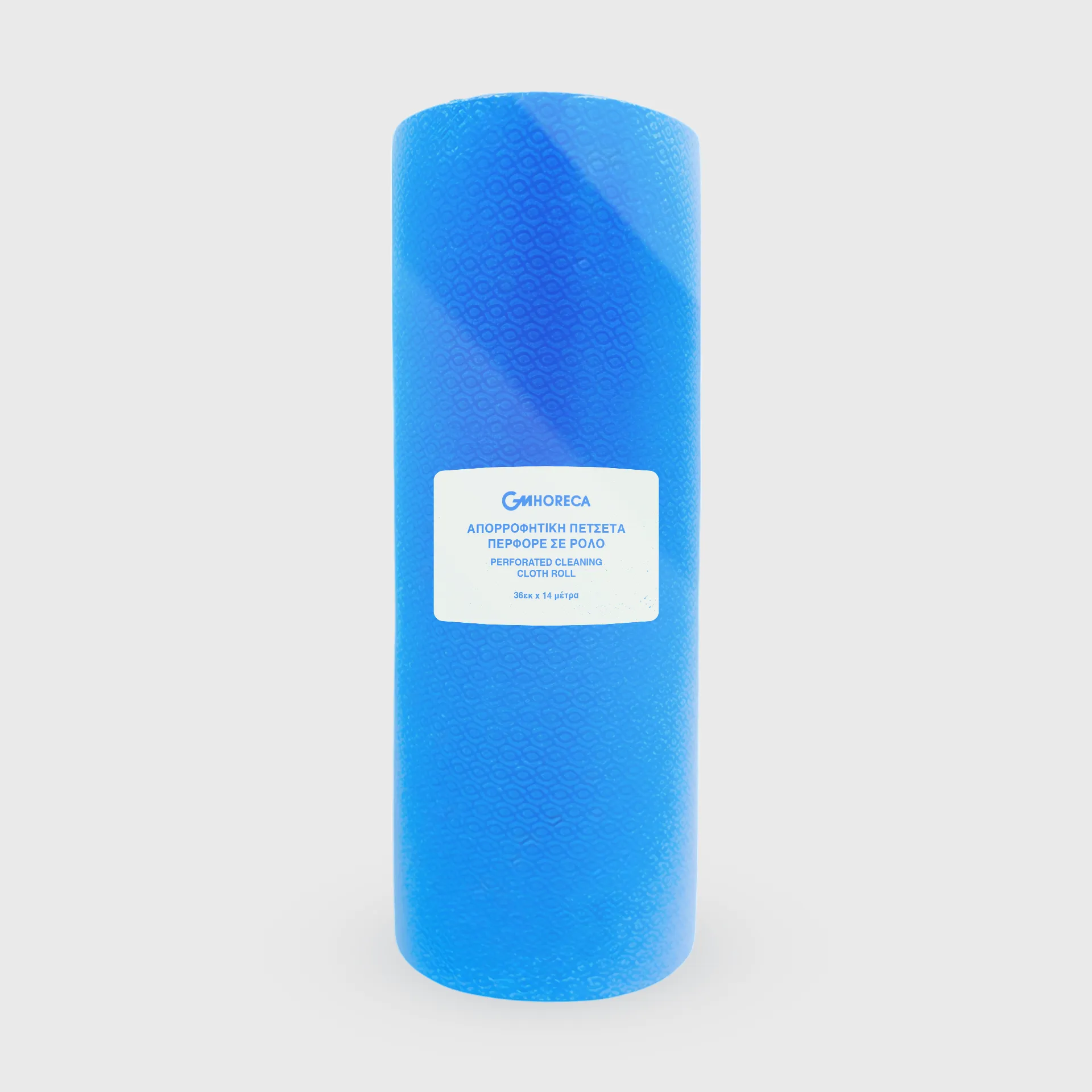 [GMH-26175] Απορροφητική πετσέτα περφορέ σε ρολό, GM, 36cm x 14 μέτρα, μπλέ