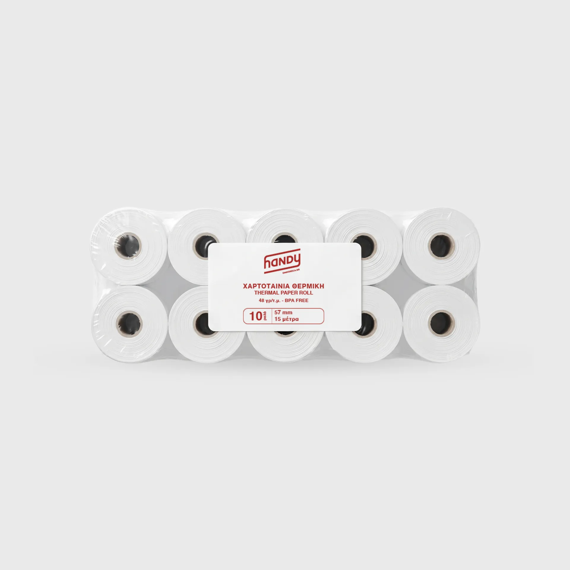 [GMH-26401] Χαρτοταινία θερμική, Handy, 57mm x 15 μέτρα