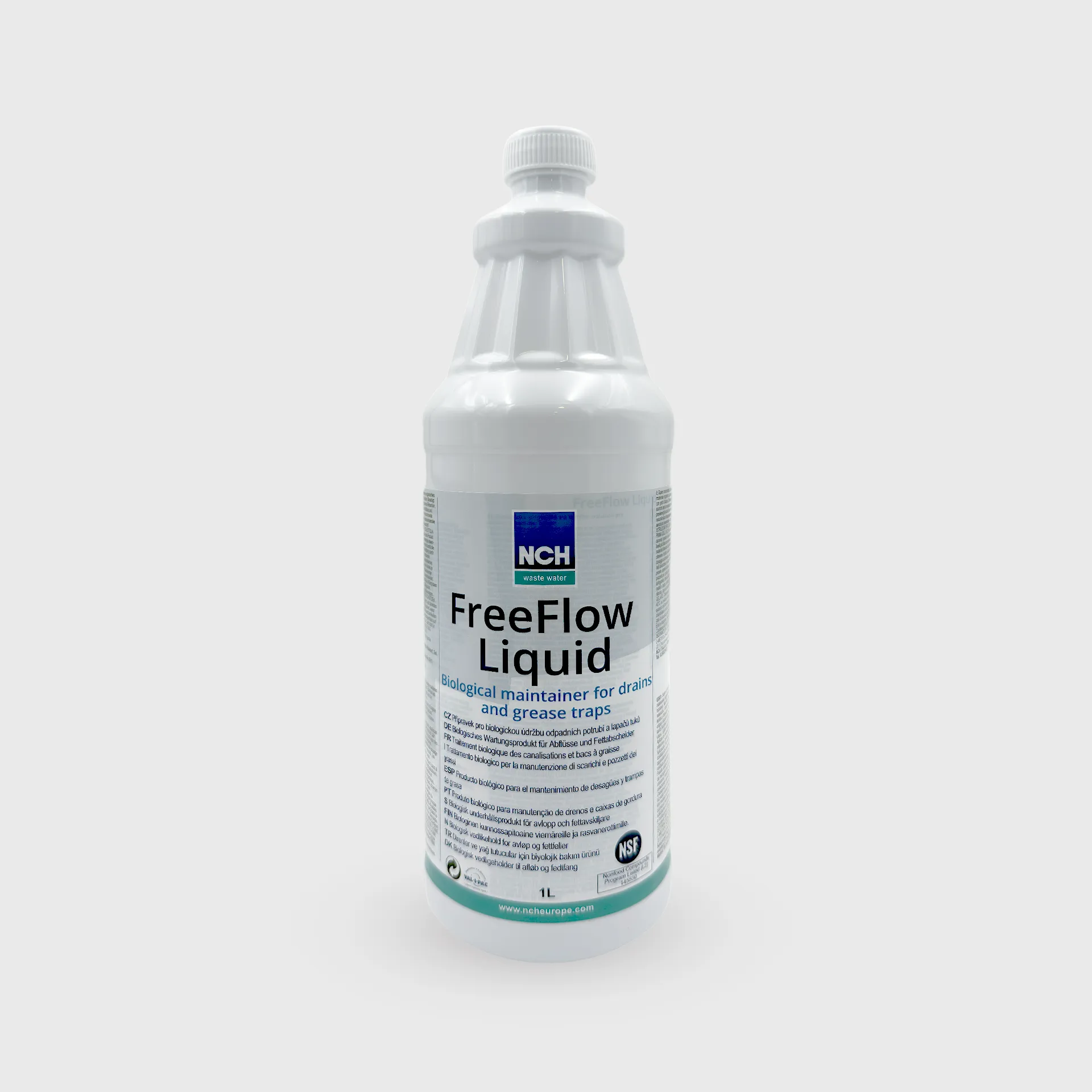 [GMH-26504] NCH FreeFlow Liquid, ενεργά βακτήρια για αποχετεύσεις & λιποπαγίδες, 1 lt